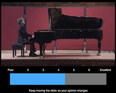 Eye of the Beholder: Stage Entrance Behavior and Facial Expression Affect Continuous Quality Ratings in Music Performance